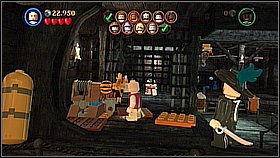 As Marty go to the right and destroy the silver grilles using the pistol - Davy Jones Locker - walkthrough - At World's End - LEGO Pirates of the Caribbean: The Video Game - Game Guide and Walkthrough