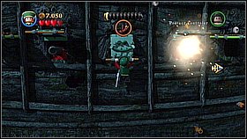 Go outside through the cannon hatches - Norrington's Choice - walkthrough - At World's End - LEGO Pirates of the Caribbean: The Video Game - Game Guide and Walkthrough