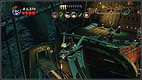 You will find the second wig when you press the chest which stands in the corner to the wall - The Brethren Court - walkthrough - At World's End - LEGO Pirates of the Caribbean: The Video Game - Game Guide and Walkthrough