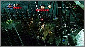 Switch to Bill and go through the seaweed on the deck - Maelstrom - walkthrough - At World's End - LEGO Pirates of the Caribbean: The Video Game - Game Guide and Walkthrough