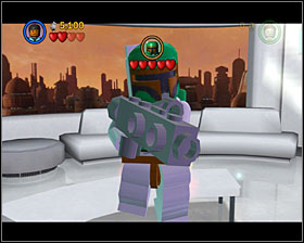 Use R2's panel on the wall to cut off the poison gas - Betrayal Over Bespin - Story Mode - Episode V - LEGO Star Wars II: The Original Trilogy - Game Guide and Walkthrough