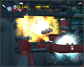 All that's left is to get the heck out of here - just keep flying and shooting, destroying everything that stands in your way - Into the Death Star - Story Mode - Episode VI - LEGO Star Wars II: The Original Trilogy - Game Guide and Walkthrough