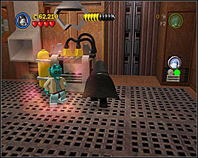 In a capsule with bathing stormies, use the Force on the water - Secret Plans - Freeplay Mode - Episode IV - LEGO Star Wars II: The Original Trilogy - Game Guide and Walkthrough