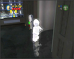 Before you use the main computer as R2, look around the room to find a 3PO panel - use it - Rescue the Princess - Freeplay Mode - Episode IV - LEGO Star Wars II: The Original Trilogy - Game Guide and Walkthrough