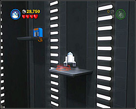 Near where you found #3, hover to the right as R2 and then switch to a small character to use the tunnel - Rescue the Princess - Freeplay Mode - Episode IV - LEGO Star Wars II: The Original Trilogy - Game Guide and Walkthrough