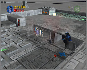 In the third TIE Fighter area there's a force field that has to be disabled using the Snowspeeder bomb - Rebel Attack - Freeplay Mode - Episode IV - LEGO Star Wars II: The Original Trilogy - Game Guide and Walkthrough