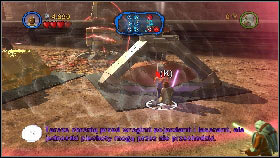 Some enemy bases have force fields [1], through which vehicles cannot pass - Count Dooku - p. 1 - Story mode - LEGO Star Wars III: The Clone Wars - Game Guide and Walkthrough