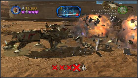 Continue destroying the other enemy bases in such a way - Count Dooku - p. 1 - Story mode - LEGO Star Wars III: The Clone Wars - Game Guide and Walkthrough
