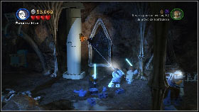 Eventually jump into the hole in the ground which will appear [1] - Count Dooku - p. 5 - Story mode - LEGO Star Wars III: The Clone Wars - Game Guide and Walkthrough