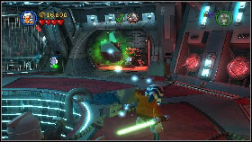 After using the panel, fight the enemy in the newly opened room and use Captain Rex to plant the first explosive charge [1] - General Grievous - p. 1 - Story mode - LEGO Star Wars III: The Clone Wars - Game Guide and Walkthrough