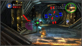 Use the remaining bricks to create a panel [1], activate it using the robots and head deeper into the corridor - General Grievous - p. 4 - Story mode - LEGO Star Wars III: The Clone Wars - Game Guide and Walkthrough
