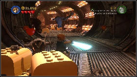 Once the robot is defenceless, approach it and finish off with the saber [1] - Asajj Ventress - p. 3 - Story mode - LEGO Star Wars III: The Clone Wars - Game Guide and Walkthrough