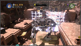 Soon you will reach a destroyed landing zone - Asajj Ventress - p. 5 - Story mode - LEGO Star Wars III: The Clone Wars - Game Guide and Walkthrough