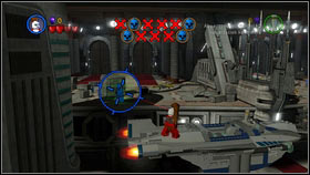 If your bullets won't reach them, change the character to the droid in control of the ship and fly in further [1] - Hostage Crisis - Extra missions - LEGO Star Wars III: The Clone Wars - Game Guide and Walkthrough