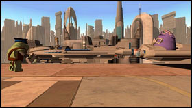 Behind the next gate there will be a short cutscene [1] and afterwards the level will come to an end [2] - Hostage Crisis - Extra missions - LEGO Star Wars III: The Clone Wars - Game Guide and Walkthrough