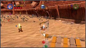 In order to defeat them, keep attacking Ashoka until she drops her Light Saber [1] - Castle of Doom - Extra missions - LEGO Star Wars III: The Clone Wars - Game Guide and Walkthrough