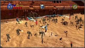 The second to last minikit in this location does require a bit more work - Prologue - Free play - LEGO Star Wars III: The Clone Wars - Game Guide and Walkthrough