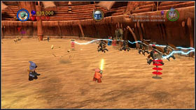 Now your task will be to draw 5 Droidekas into it #9_3 - Prologue - Free play - LEGO Star Wars III: The Clone Wars - Game Guide and Walkthrough