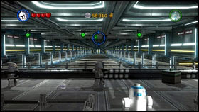 The last brick on the Republic ship can be found on the catwalk beside the hangar [M1 - Red Bricks - Republic Ship - p. 2 - Other - LEGO Star Wars III: The Clone Wars - Game Guide and Walkthrough