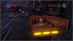 As Jango Fett, keep going straight until you reach a train hangar [1] - Bounty Hunter Missions - p. 1 - Other - LEGO Star Wars III: The Clone Wars - Game Guide and Walkthrough