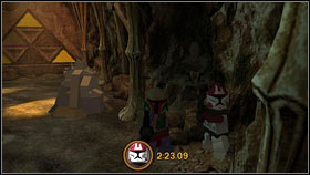 After the beginning of the level, keep going north [1] - Bounty Hunter Missions - p. 2 - Other - LEGO Star Wars III: The Clone Wars - Game Guide and Walkthrough