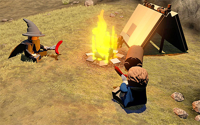 An example encampment - 2. Middle-Earth and its exploration - LEGO The Hobbit in 10 Easy Steps - LEGO The Hobbit - Game Guide and Walkthrough