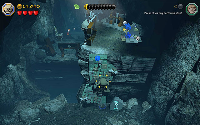 Only goblins can climb walls - 3. Interaction with the environment - LEGO The Hobbit in 10 Easy Steps - LEGO The Hobbit - Game Guide and Walkthrough