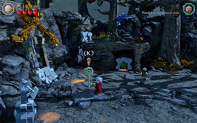 An example of a unique treasure - 9. Collectibles - LEGO The Hobbit in 10 Easy Steps - LEGO The Hobbit - Game Guide and Walkthrough