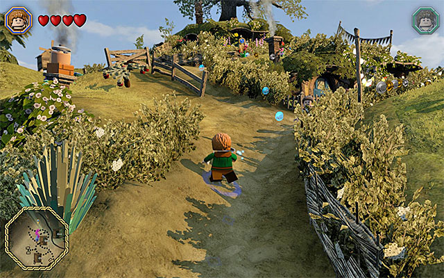 The place where Bilbo Baggins lives - Middle-Earth: Reach the cottage of Bilbo Baggins - Walkthrough - LEGO The Hobbit - Game Guide and Walkthrough