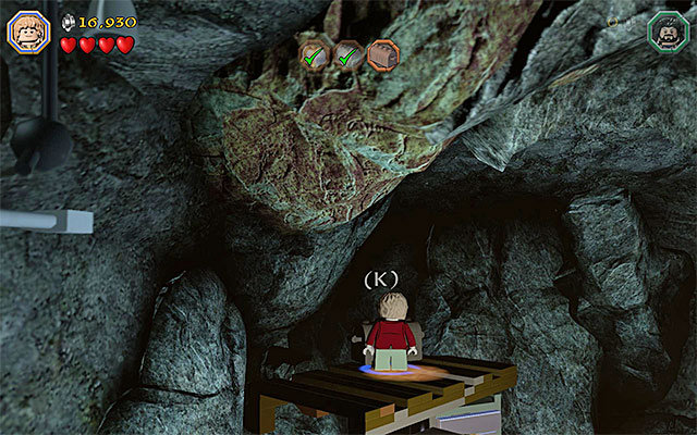 The last chest - Stage 5 (The Troll Hoard): Explore the cave - Walkthrough - LEGO The Hobbit - Game Guide and Walkthrough