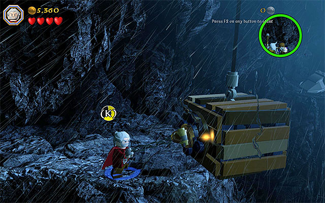The interactive catch - Stage 6 (Over Hill and Under Hill): The way through the pass - Walkthrough - LEGO The Hobbit - Game Guide and Walkthrough