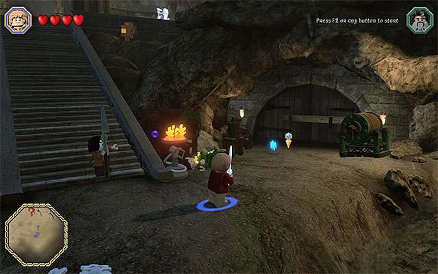 The cellar entrance - Middle-Earth: Crossing the elven kingdom - Walkthrough - LEGO The Hobbit - Game Guide and Walkthrough