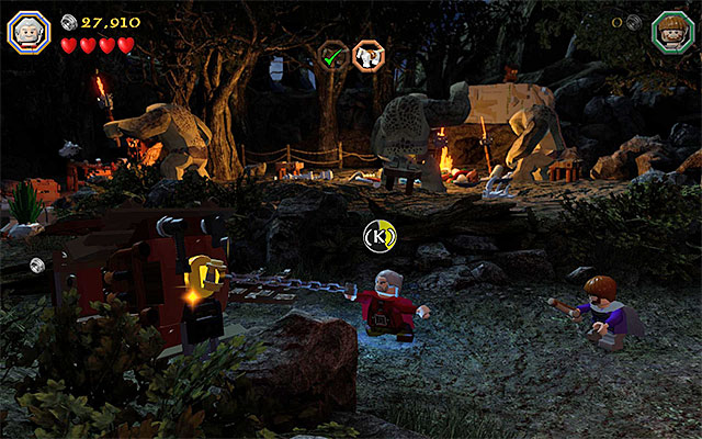 The interactive catch - Stage 4 (Roast Mutton) - Main Stages - Collectibles - LEGO The Hobbit - Game Guide and Walkthrough