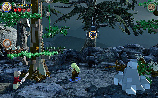 The two remaining targets - Stage 8 (Out of the Frying Pan...) - Main Stages - Collectibles - LEGO The Hobbit - Game Guide and Walkthrough