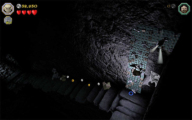 The spot where the goblin may start climbing - Stage 13 (Looking for Proof) - Main Stages - Collectibles - LEGO The Hobbit - Game Guide and Walkthrough