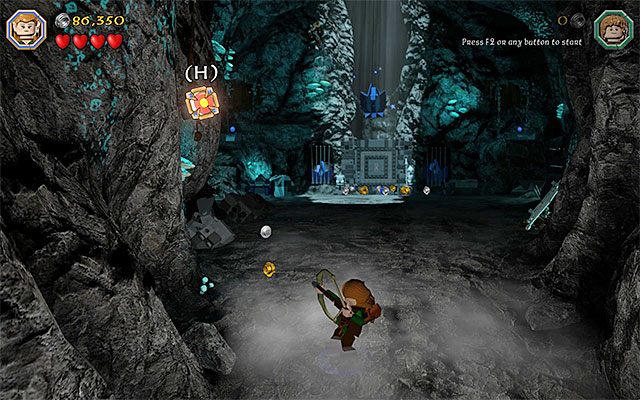 The target - Stage 13 (Looking for Proof) - Main Stages - Collectibles - LEGO The Hobbit - Game Guide and Walkthrough