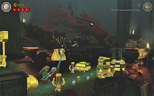 The catch - Stage 16 (Inside Information) - Main Stages - Collectibles - LEGO The Hobbit - Game Guide and Walkthrough