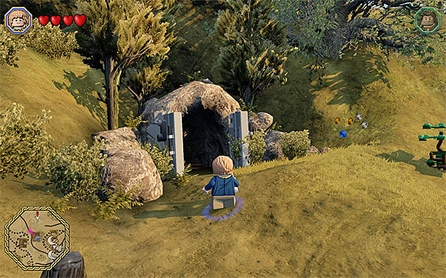 the passage to the glade - White question marks - walkthroughs for quests 1-20 - Middle Earth - Side missions - LEGO The Hobbit - Game Guide and Walkthrough