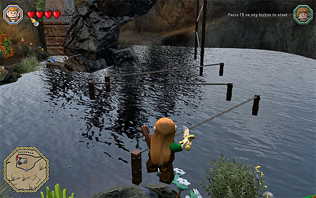 Location: Rivendell - White question marks - walkthroughs for quests 21-40 - Middle Earth - Side missions - LEGO The Hobbit - Game Guide and Walkthrough