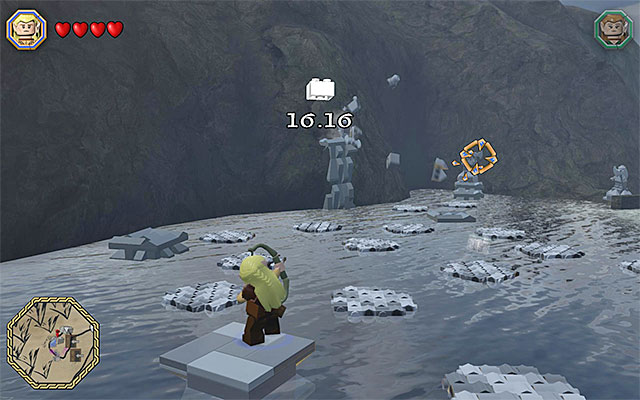 It is best to smash the statues as an archer - Mithril bricks locations (16-30) - Middle Earth - Mithril LEGO bricks - LEGO The Hobbit - Game Guide and Walkthrough