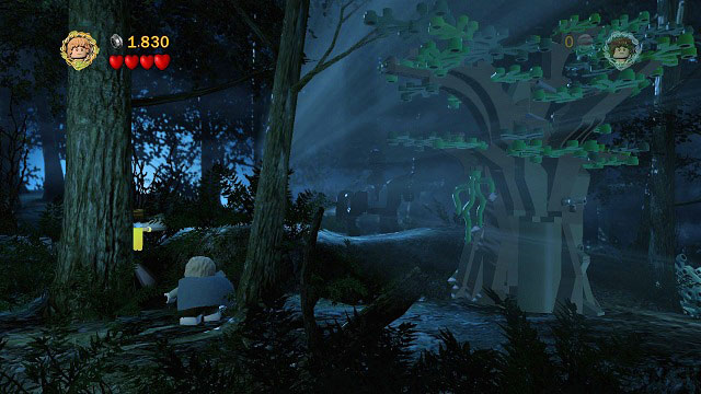 This time The Black Rider won't be idle, instead he will be patrolling the area - The Black Rider - Walkthrough - Act I - LEGO The Lord of the Rings - Game Guide and Walkthrough