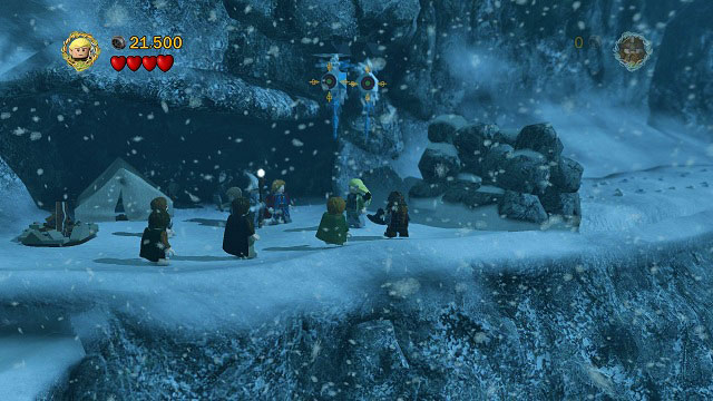 This is the last obstacle on the Pass - The Pass of Caradhras - Walkthrough - Act I - LEGO The Lord of the Rings - Game Guide and Walkthrough