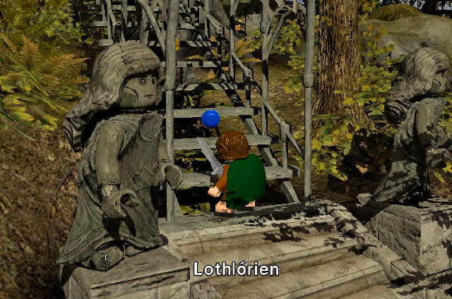 Lothlorien is the next stop between the main story missions - Middle-Earth: Lothlorien - Walkthrough - Act I - LEGO The Lord of the Rings - Game Guide and Walkthrough