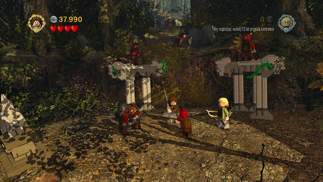 Now it's time to look for Boromir - Amon Hen - Walkthrough - Act I - LEGO The Lord of the Rings - Game Guide and Walkthrough
