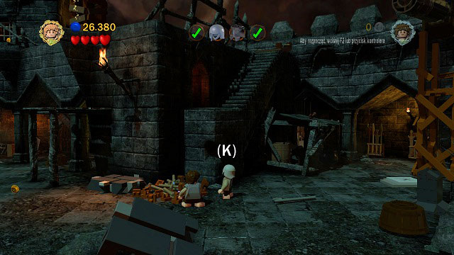 Switch to Frodo - Cirith Ungol - Walkthrough - Act III - LEGO The Lord of the Rings - Game Guide and Walkthrough