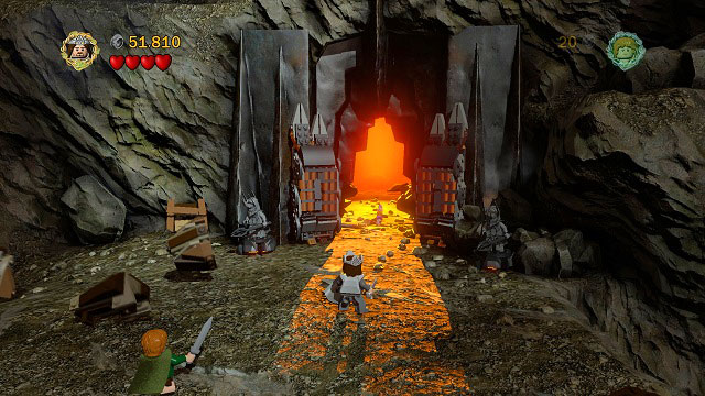 Needed: axe, bow - Prologue - Collectibles - LEGO The Lord of the Rings - Game Guide and Walkthrough