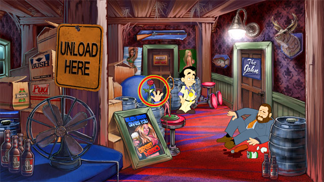 Get out from her room and go downstairs - 2. Fawn - Walkthrough - Leisure Suit Larry: Reloaded - Game Guide and Walkthrough