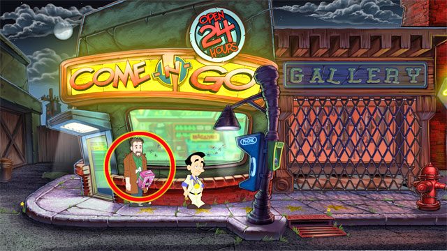 Maybe you will meet here beggar - 2. Fawn - Walkthrough - Leisure Suit Larry: Reloaded - Game Guide and Walkthrough
