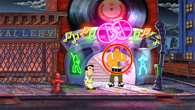 On security guard use club 69 membership card - 2. Fawn - Walkthrough - Leisure Suit Larry: Reloaded - Game Guide and Walkthrough