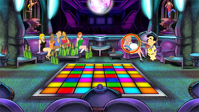 Talk to girl sitting on the right and Larry will join her - it's Fawn - 2. Fawn - Walkthrough - Leisure Suit Larry: Reloaded - Game Guide and Walkthrough